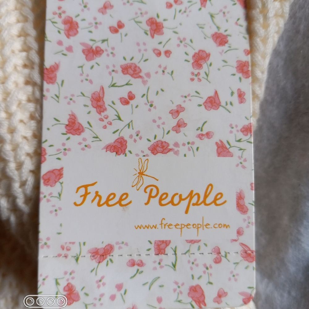 Free People Open Shoulder Sweater